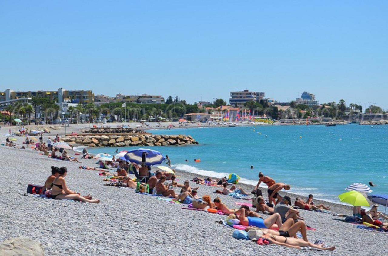 Gorgeous Apt With Terrace, Elevator, Ac, Free Parking - Le Regis Cagnes-sur-Mer Bagian luar foto