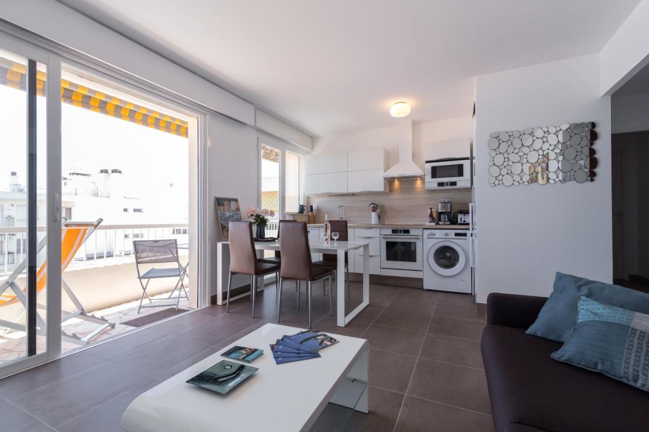 Gorgeous Apt With Terrace, Elevator, Ac, Free Parking - Le Regis Cagnes-sur-Mer Bagian luar foto